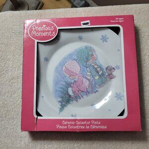 Precious Moments 2007 colorful dinner plate. brand new see pictures